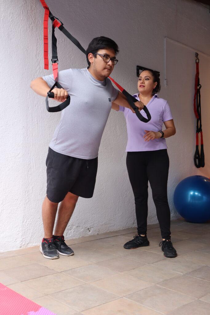 Fisioterapia con TRX